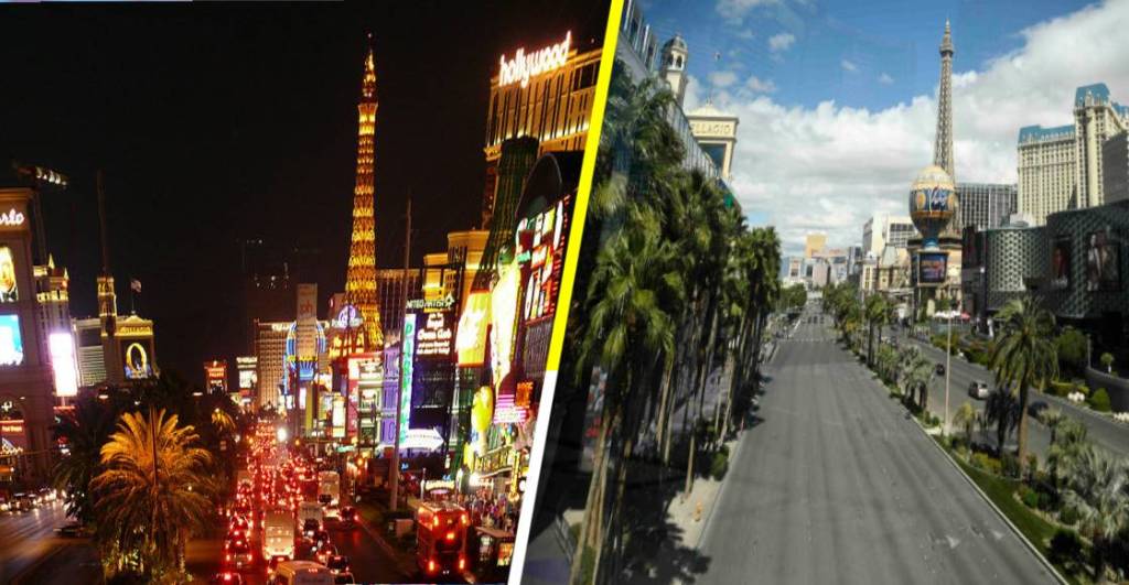 Las Vegas, ‘la ciudad que nunca duerme’, se va la cama por coronavirus