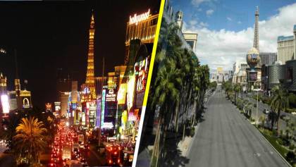 Las Vegas, ‘la ciudad que nunca duerme’, se va la cama por coronavirus