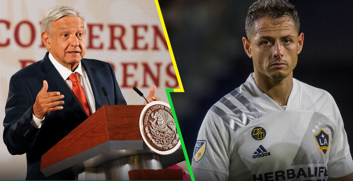 AMLO le respondió al 'Chicharito': "Me caía muy bien porque no opinaba"
