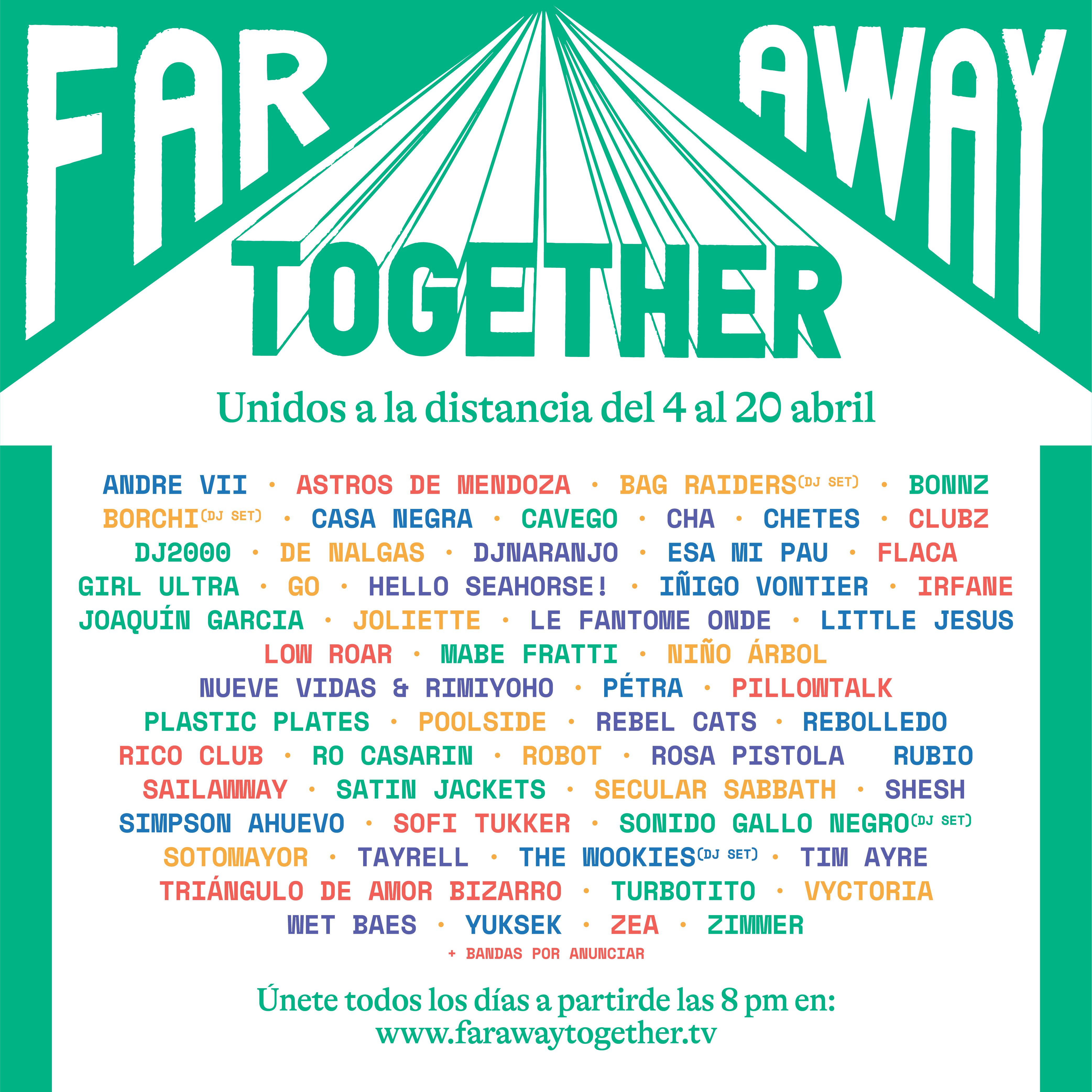 Far Away Together: El festival virtual para apoyar a la industria musical en México 