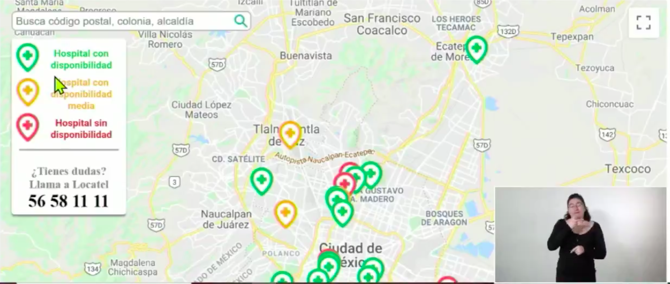 Gobierno de la CDMX lanza app para saber a qué hospital acudir para recibir atención por coronavirus