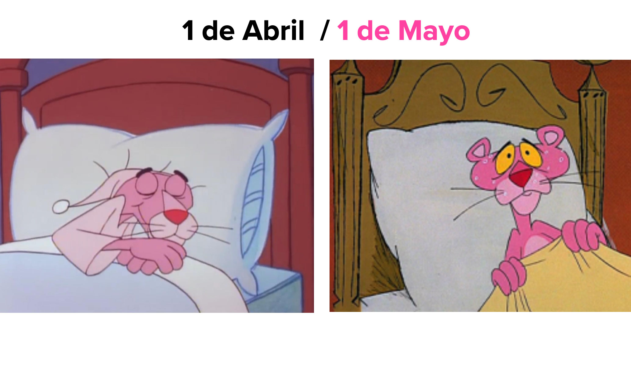 Meme Pantera Rosa en Cuarentena por Coronavirus