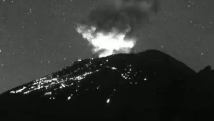 El Popocatépetl registra explosión