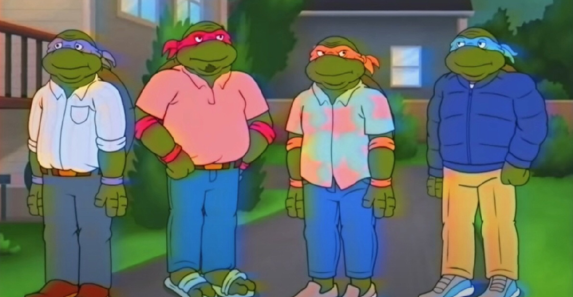 Checa el corto de SNL que muestra cómo viven las Tortugas Ninja en la mediana edad