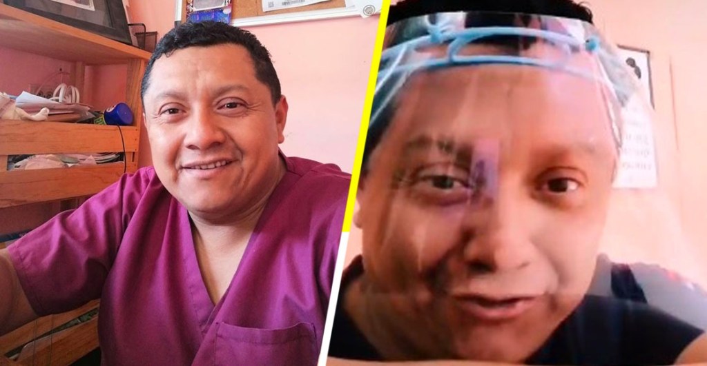 Enfermero de Mérida visita a adultos mayores sin costo para que no se expongan al coronavirus