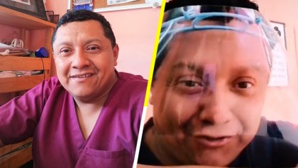 Enfermero de Mérida visita a adultos mayores sin costo para que no se expongan al coronavirus