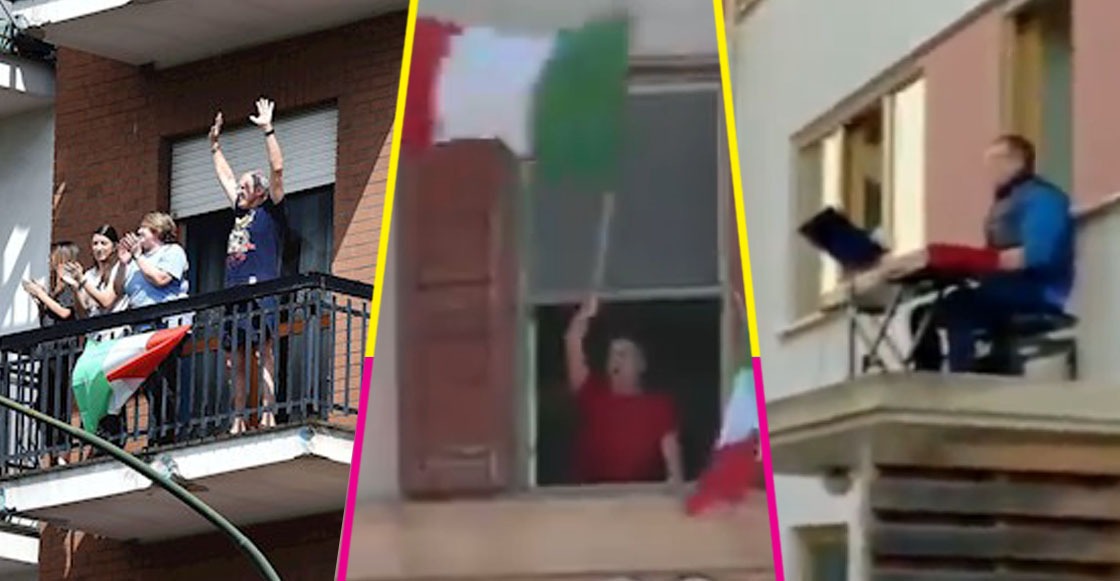 Desde sus balcones, italianos entonan ‘Bella Ciao’ para conmemorar la caída del fascismo