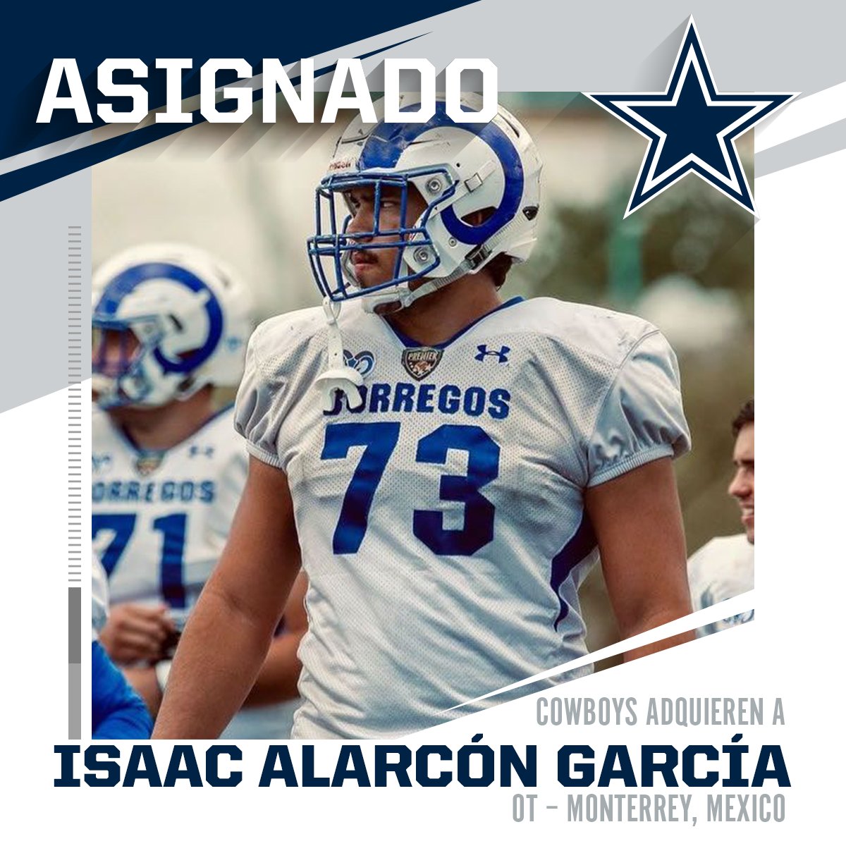 Isaac Alarcón, el mexicano reclutado por los Cowboys que buscará un lugar en la NFL