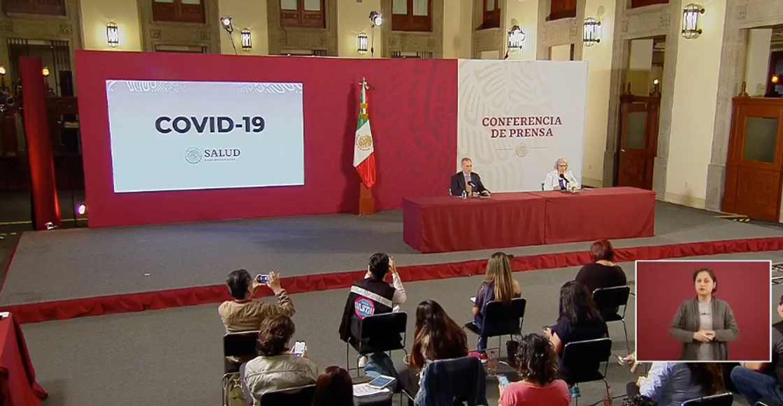 Integrante de equipo de López-Gatell da positivo a coronavirus; alertan a reporteros que cubren las conferencias 