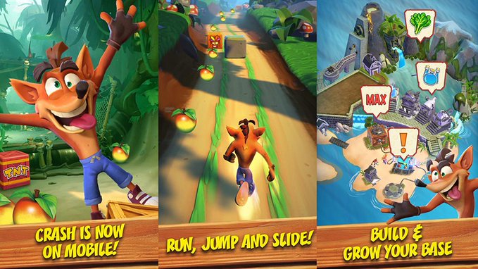 ¡El topo que gira! Juego de Crash Bandicoot llegaría pronto a todos los teléfonos celulares
