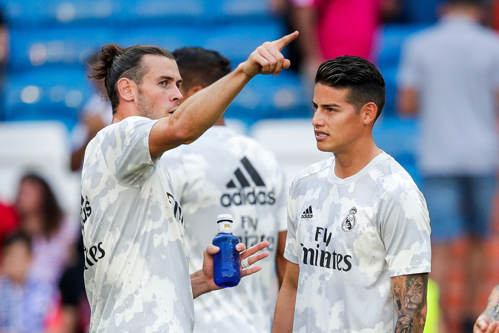 James y Bale terminarían en el Everton de Ancelotti tras su ‘nula’ actividad en el Real Madrid