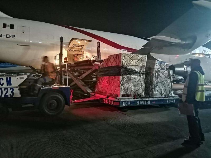 donativo de China / kits de prueba