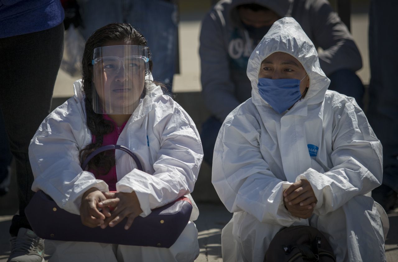 Trabajadoras de maquiladora en Baja California