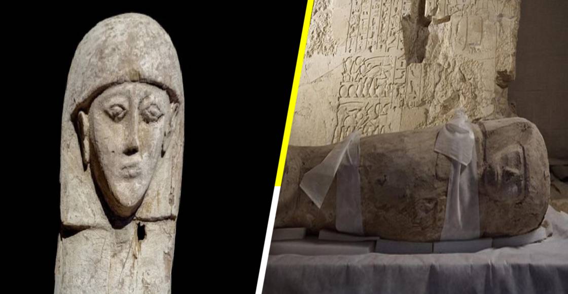 Arqueólogos descubren momia de hace 3,600 años en Egipto