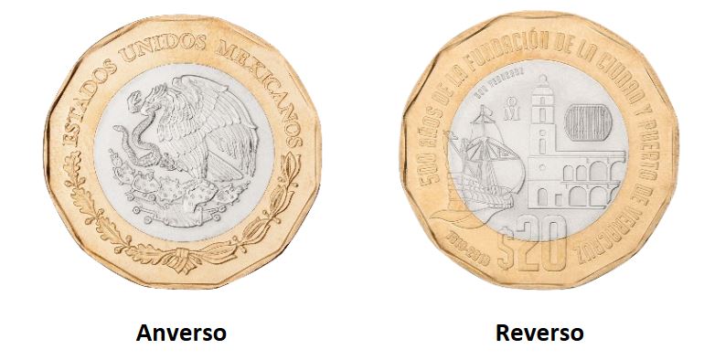 moneda-20-pesos-veracruz-banxico