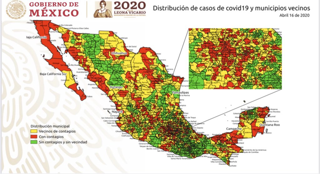 municipios covid-19 mexico