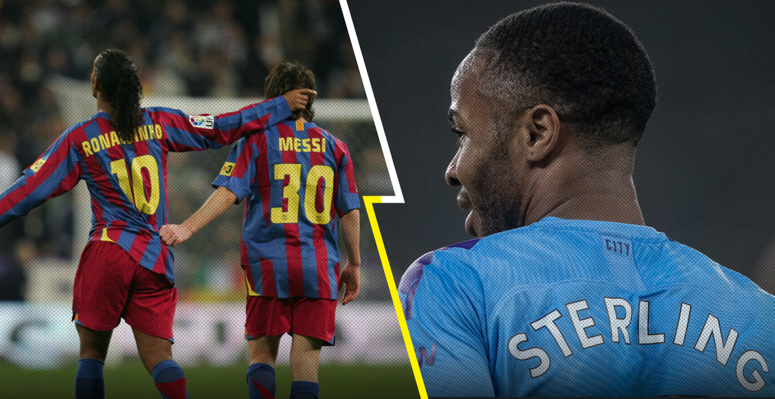 Sterling confesó ser fanático de Ronaldinho y su admiración por Lionel Messi