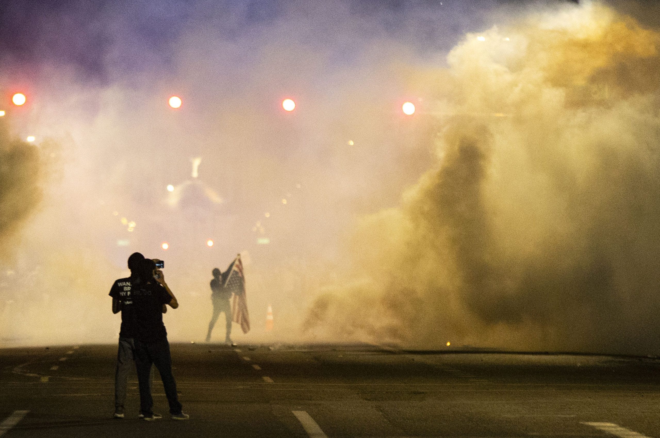 El retrato de América’; las impactantes fotos de la prensa en EU en medio de las protestas