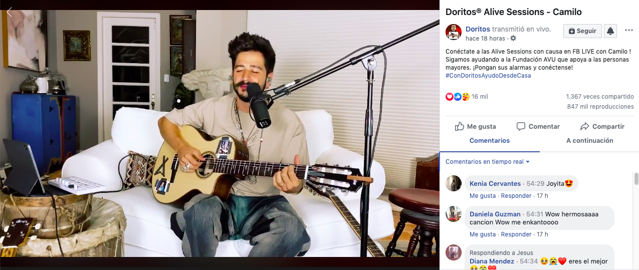 Doritos Alive Sessions Camilo 01