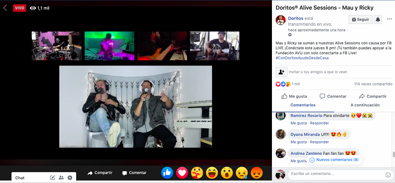 Doritos Alive Sessions Mexico Mau y Ricky en vivo 02