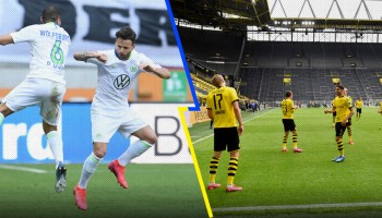 Bundesliga: Estos son los nuevos festejos que nos dejó el regreso del futbol con 'Susana Distancia'