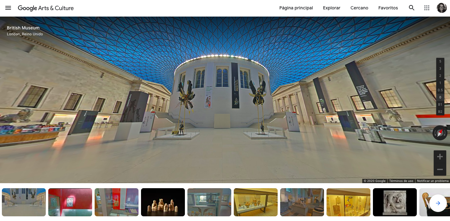 Museo británico londres reino unido google arts and culture recorrido virtual