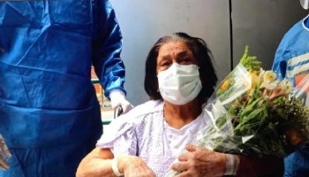 Abuelita de 84 años venció al coronavirus en Nuevo León