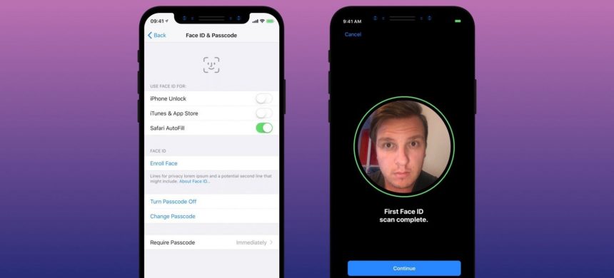 Apple hace cambios al Face ID, para que desbloquees tu iPhone con todo y tapabocas 