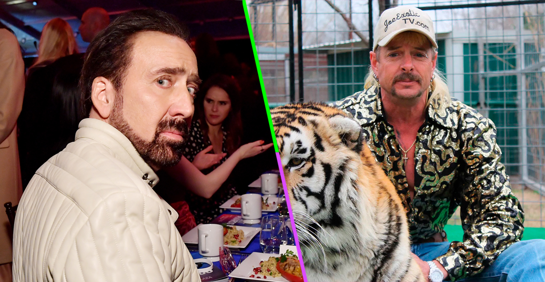 'Put... the tiger... back... in the box!' Nicolas Cage dará vida a Joe Exotic de 'Tiger King' para una serie