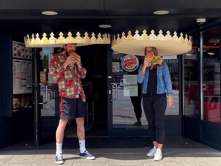 Las creativas iniciativas de Burger King para respetar el distanciamiento social 