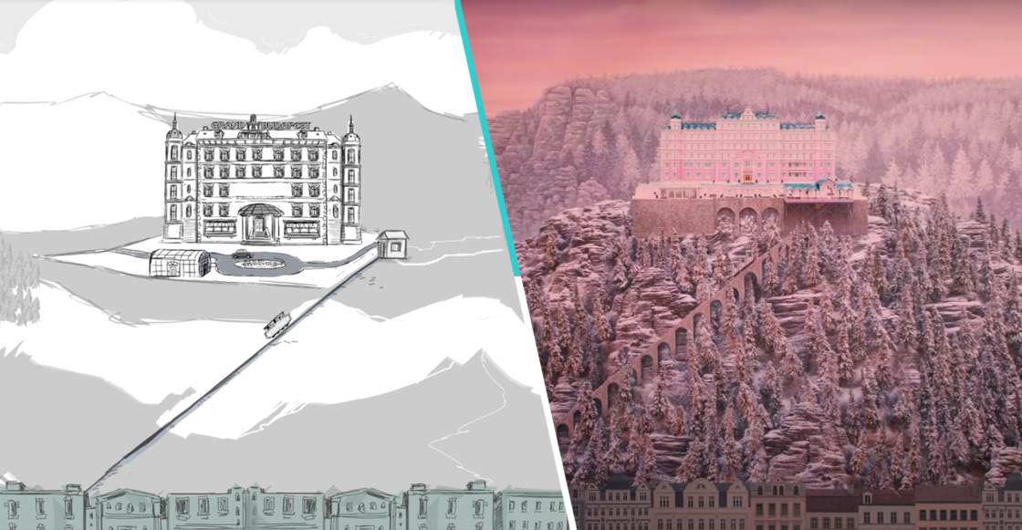Qué maravilla: Wes Anderson narra el storyboard animado de 'The Grand Budapest Hotel'