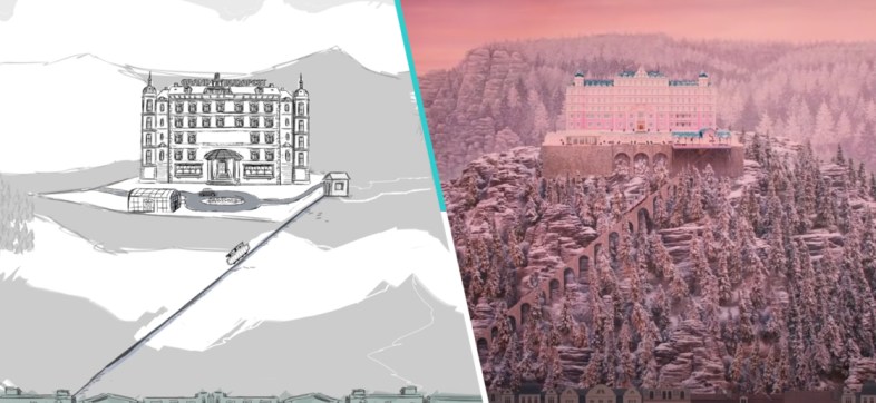 Qué maravilla: Wes Anderson narra el storyboard animado de 'The Grand Budapest Hotel'