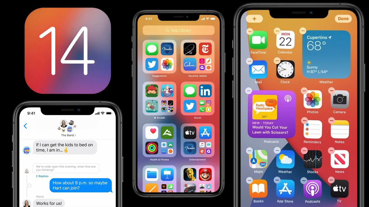 Caracteristicas y Novedad del Apple iOS14 para iPhone