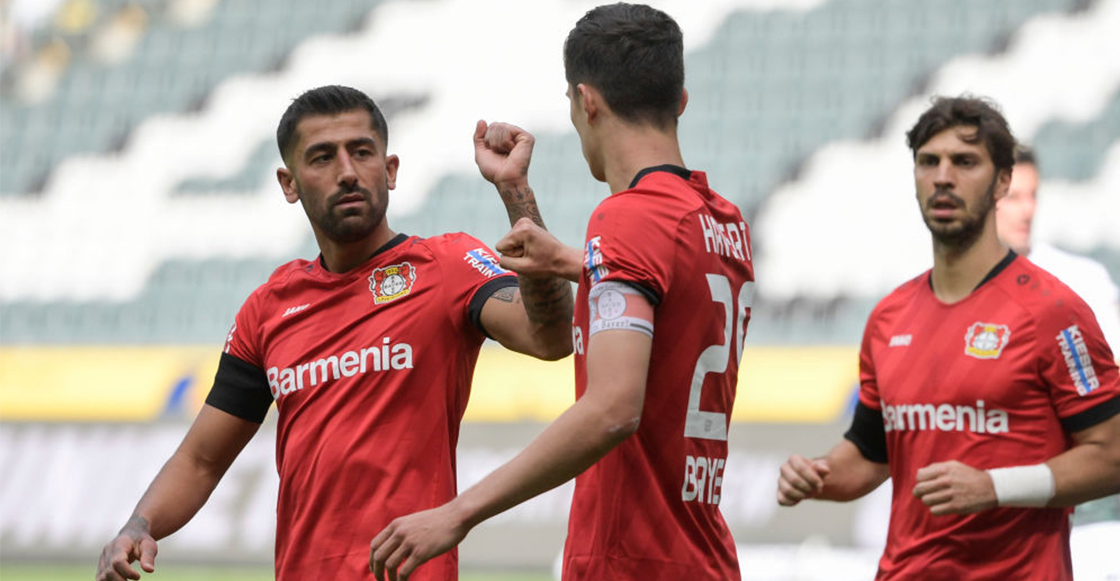 Cosas que no urgen: DT del Leverkusen pide "volver a celebrar un gol"