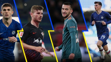 Werner, Ziyech, Pulisic: La juvenil 'máquina' del Chelsea y Frank Lampard que buscará conquistar la Premier League