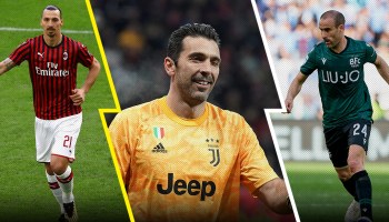 Chiellini, Ibrahimovic, Callejón y las figuras de la Serie A que terminarán contrato en plena temporada