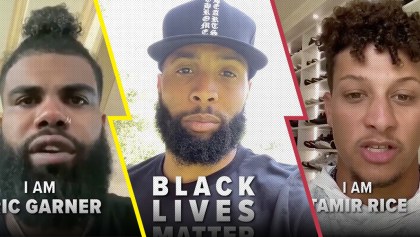 Mahomes, Elliott, Watson: El espectacular video de los jugadores de la NFL contra el racismo