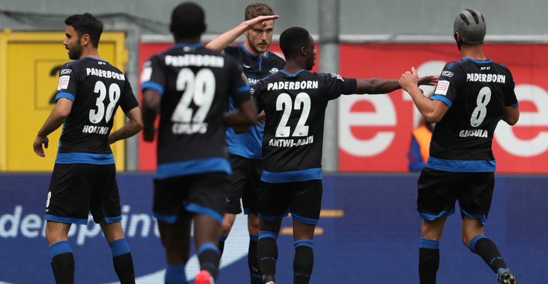 Hasta pronto: Paderborn es el primer equipo descendido de la Bundesliga