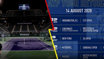 Fechas y ciudades: ATP reveló su calendario provisional para el regreso del tenis