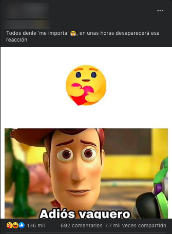 COMO TENER LA NUEVA REACCIÓN ME EMPERRA EN FACEBOOK 