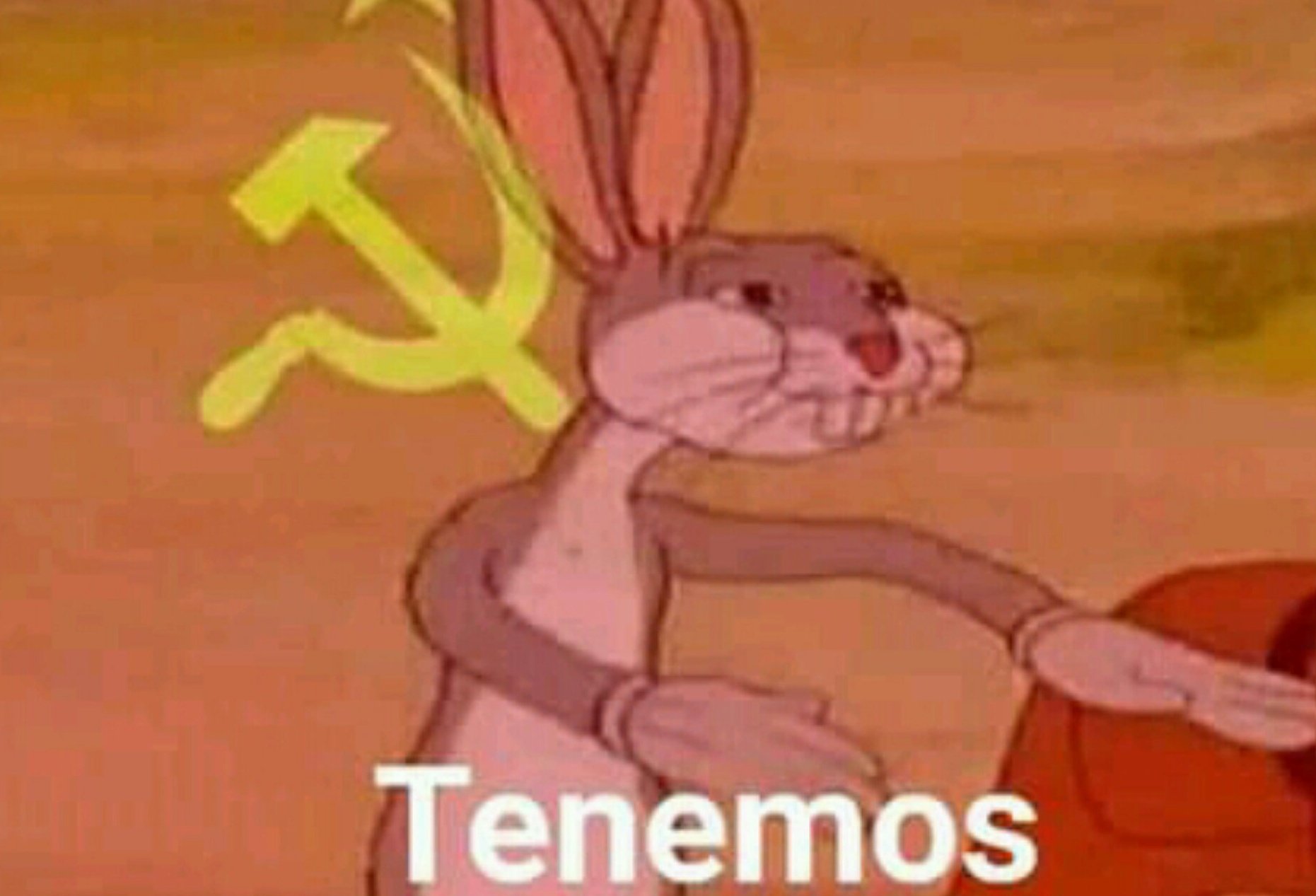 'Tenemos' la historia detrás del meme de Bugs Bunny comunista (100% real no fake)