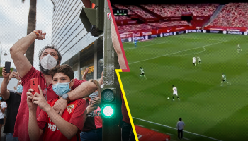 Aglomeraciones fuera del estadio, afición digital y Michael Robinson: Lo que no se vio del Sevilla vs Betis