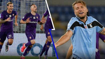 El golazo de Ribéry, el penal de Immobile y el 'favor' de la Fiorentina a la Juventus