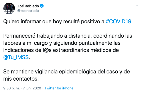 zoe-robledo-coronavirus-positivo-twitter-imss-mensaje-amlo-01