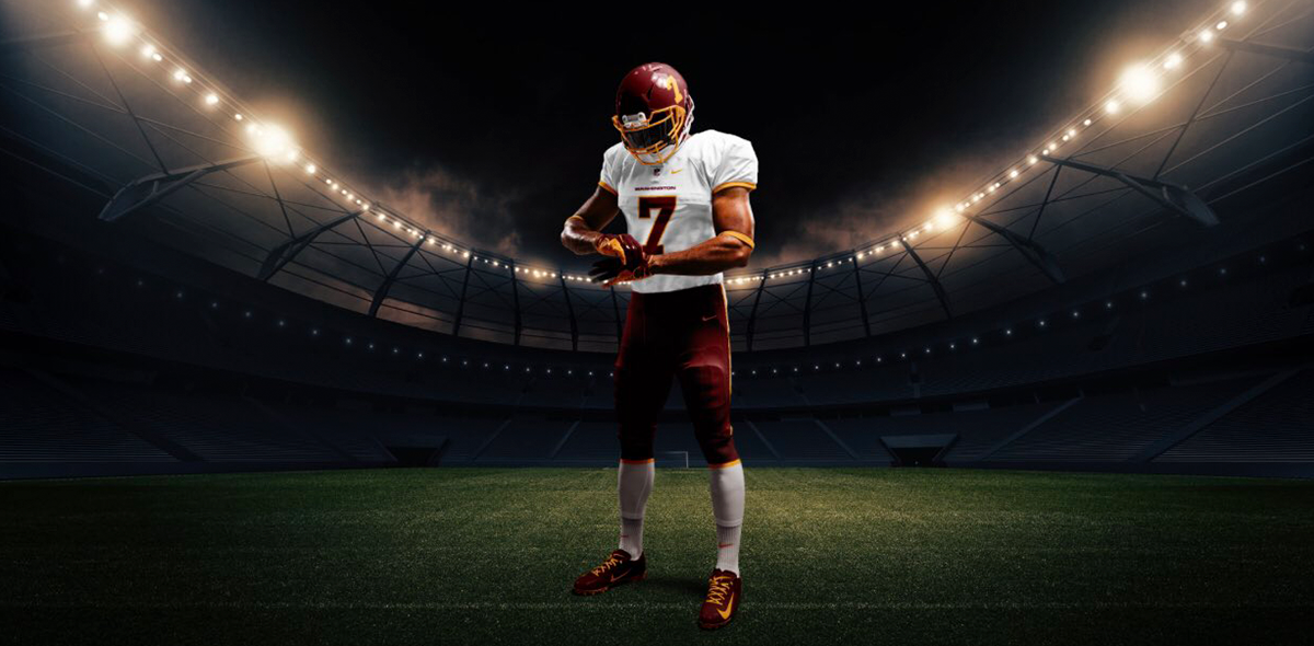 Nombre, uniformes y cascos: Así jugará Washington en la NFL