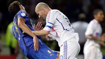 La peor imagen: El día del retiro de Zinedine Zidane... con cabezazo a Materazzi