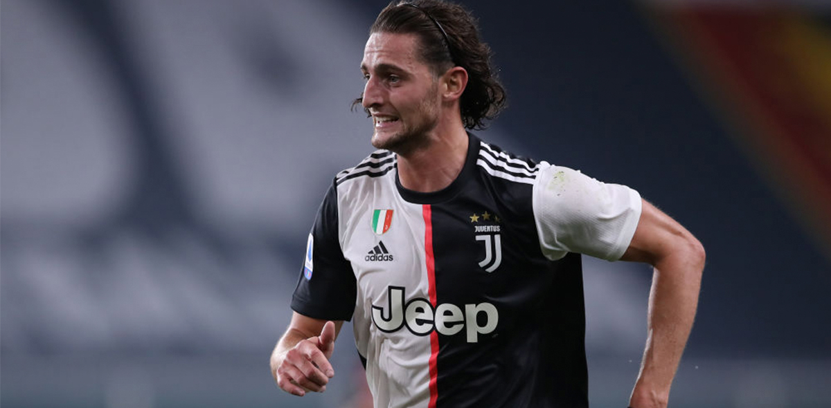El golazo de Adrien Rabiot con la Juventus al Milan
