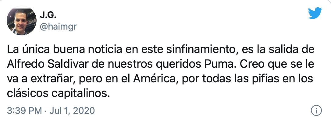 "Te vamos a extrañar": Así reaccionó la afición a la salida del 'Pollo' Saldívar