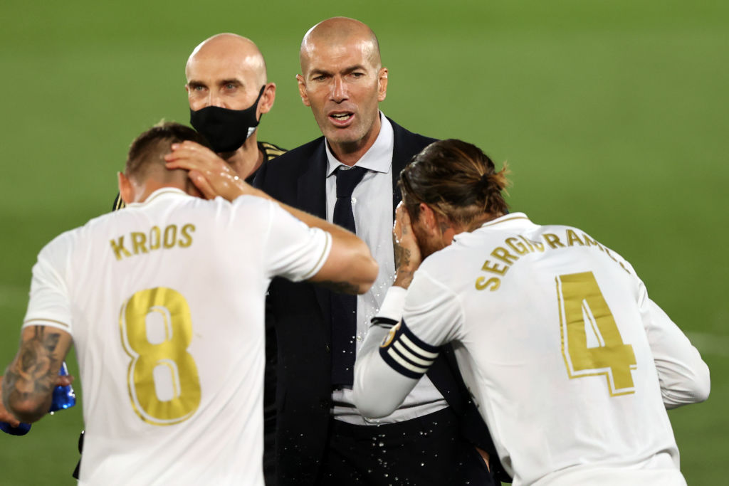 Zidane y su segunda mejor racha de victorias al frente del Real Madrid
