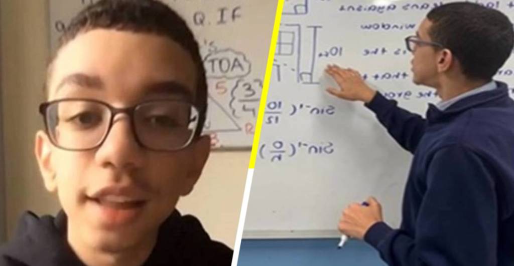 Alexis Loveraz: Con 16 años enseña álgebra y física a medio millón de usuarios de TikTok